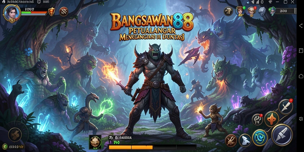 Gameplay mendebarkan BANGSAWAN88 dengan suasana petualangan.
