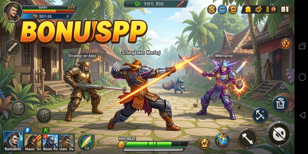 Tampilan gameplay <strong>BONUSRP</strong> yang menantang dan penuh strategi.
