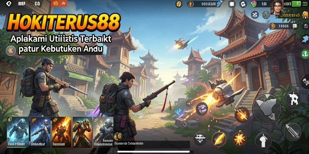 Tampilan antarmuka utama HOKITERUS88 yang sederhana dan fungsional.