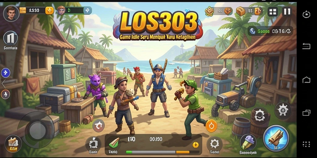 Tampilan gameplay LOS303 dengan elemen Idle yang menarik.