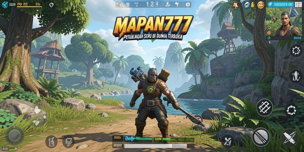 Gameplay MAPAN777 yang seru dalam dunia terbuka.