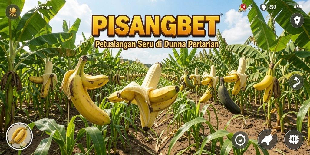 Tampilan gameplay PISANGBET yang menawan dan penuh warna di dunia pertanian.