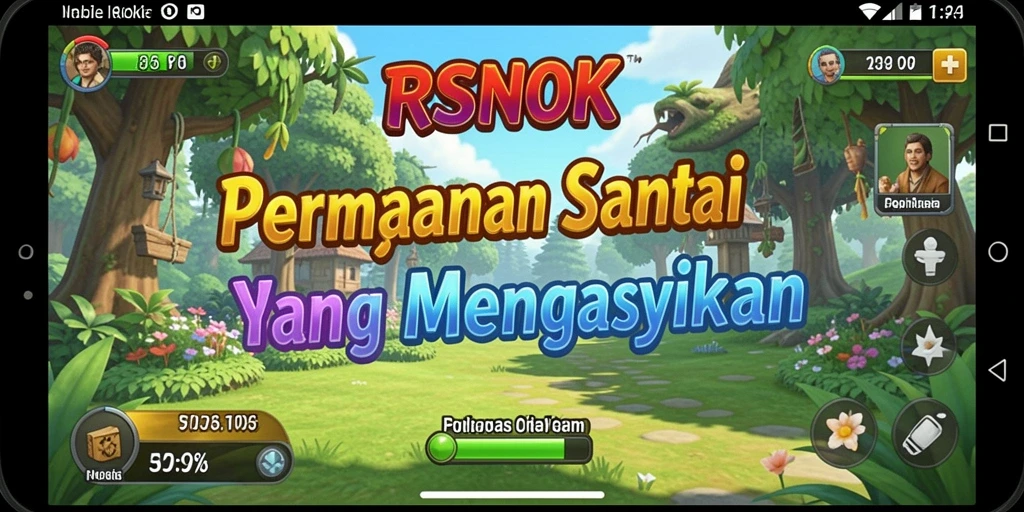 Tampilan gameplay RSNOK yang menarik dan seru.