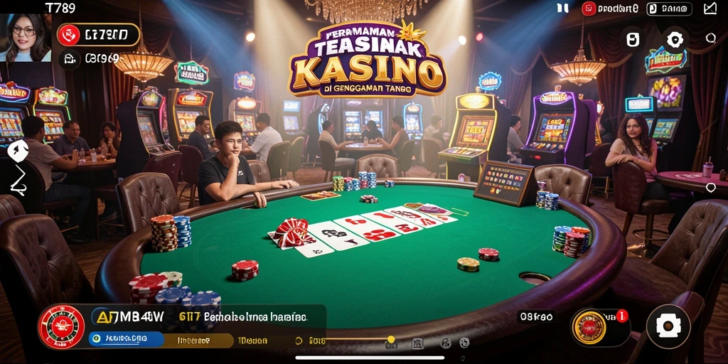 Tampilan gameplay menarik dari aplikasi Kasino ST789.