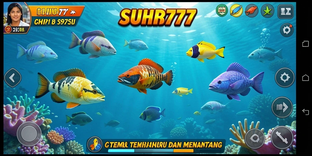 Screenshot gameplay Tembak Ikan yang seru dan mencengangkan.