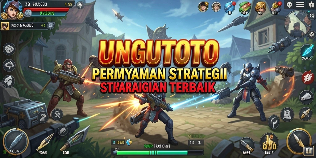 Tampilan membangun kerajaan dalam UNGUTOTO yang menarik.