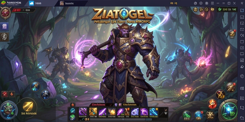 Tampilan gameplay ZIATOGEL yang memukau dan penuh aksi.